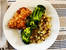 Lemony Chicken and Broccoli
